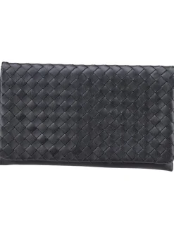 abro Damen Clutch - Piuma in schwarz