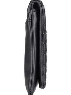 abro Damen Clutch - Piuma in schwarz