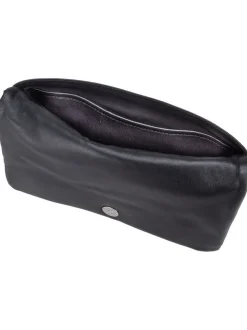 abro Damen Clutch - Piuma in schwarz