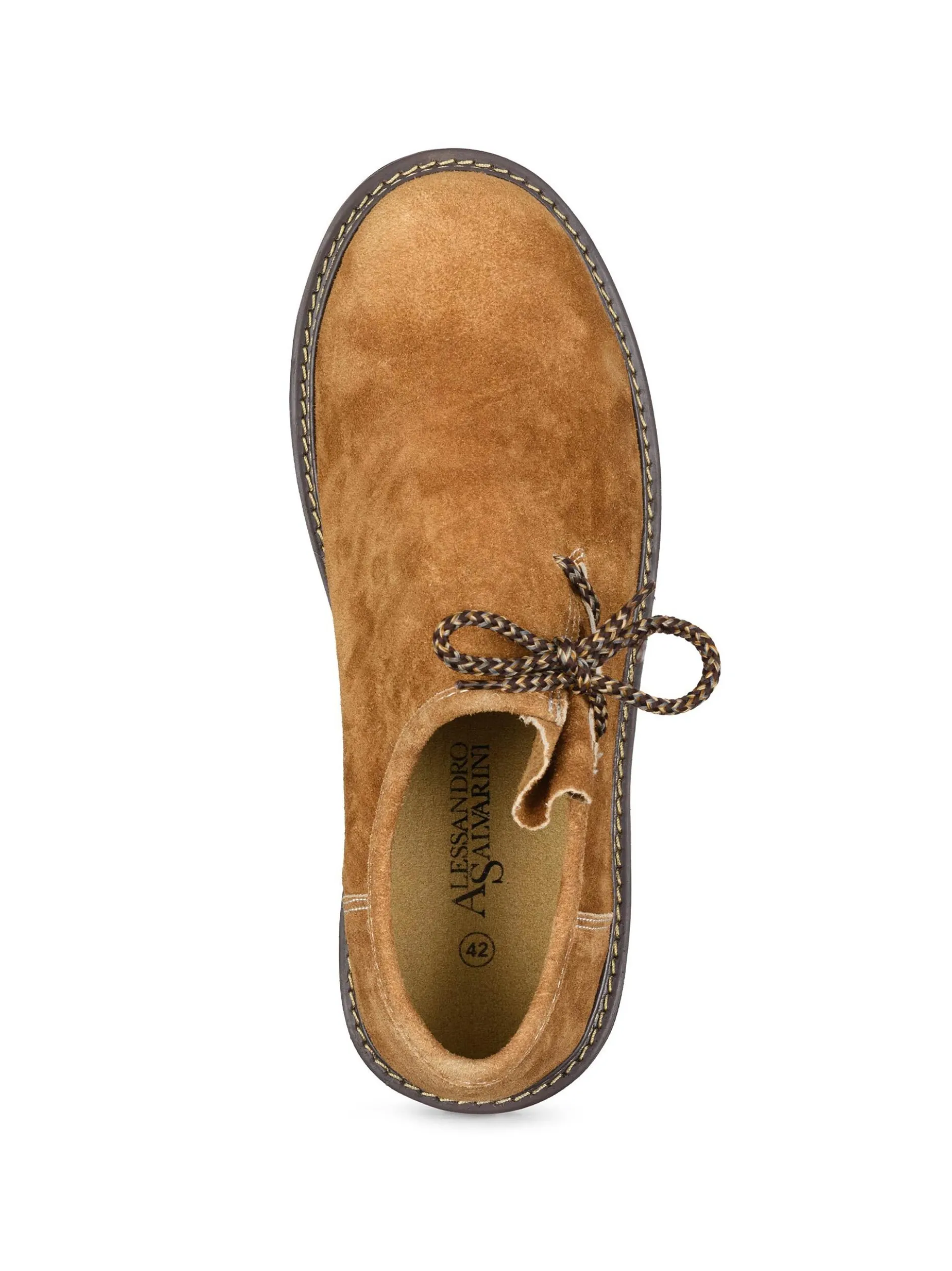 Alessandro Salvarini Erwachsene Haferlschuhe - ASBertl in braun