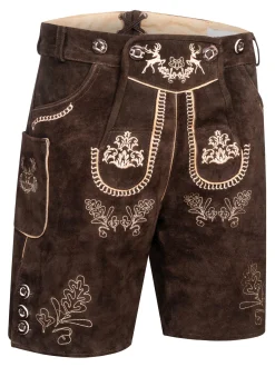 Alessandro Salvarini Erwachsene Trachtenhose - ASFerdl in braun