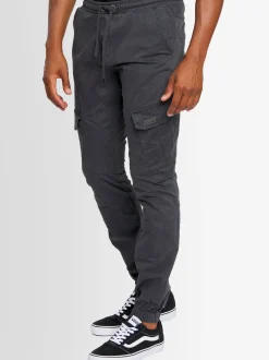 Alessandro Salvarini Herren Cargohose - ASComfi in anthrazit