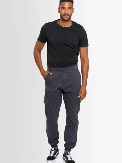 Alessandro Salvarini Herren Cargohose - ASEriia in anthrazit