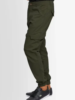 Alessandro Salvarini Herren Cargohose - ASEriia in oliv