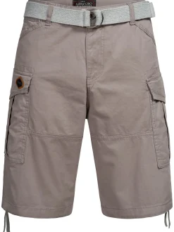 Alessandro Salvarini Herren Cargoshorts - ASLeon in hellgrau