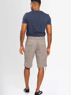 Alessandro Salvarini Herren Cargoshorts - ASLeon in hellgrau