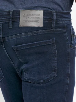 Alessandro Salvarini Herren Jeans - ASArcilio in blau