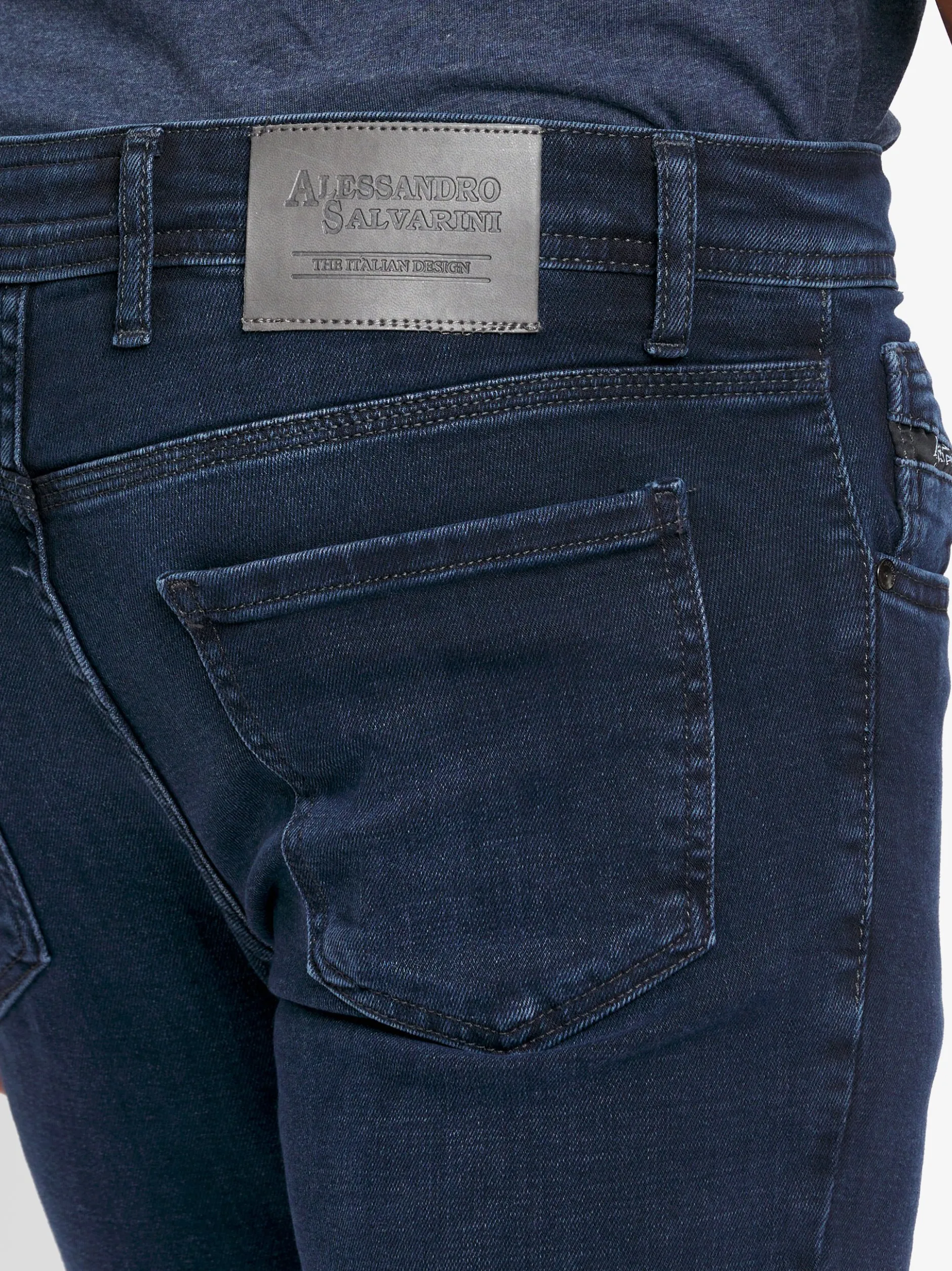 Alessandro Salvarini Herren Jeans - ASArcilio in blau