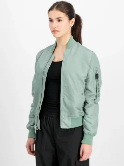 Alpha Industries Damen Bomberjacke in mint