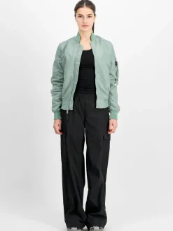 Alpha Industries Damen Bomberjacke in mint