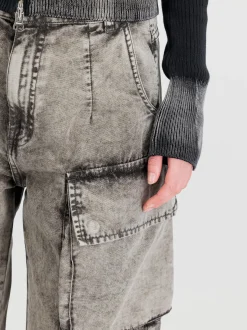 Alpha Industries Damen Hose in grau