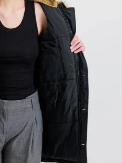 Alpha Industries Damen Winterjacke in schwarz