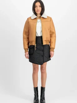 Alpha Industries Damen Winterjacke in beige