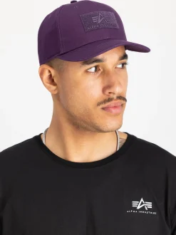 Alpha Industries Herren Cap in lila