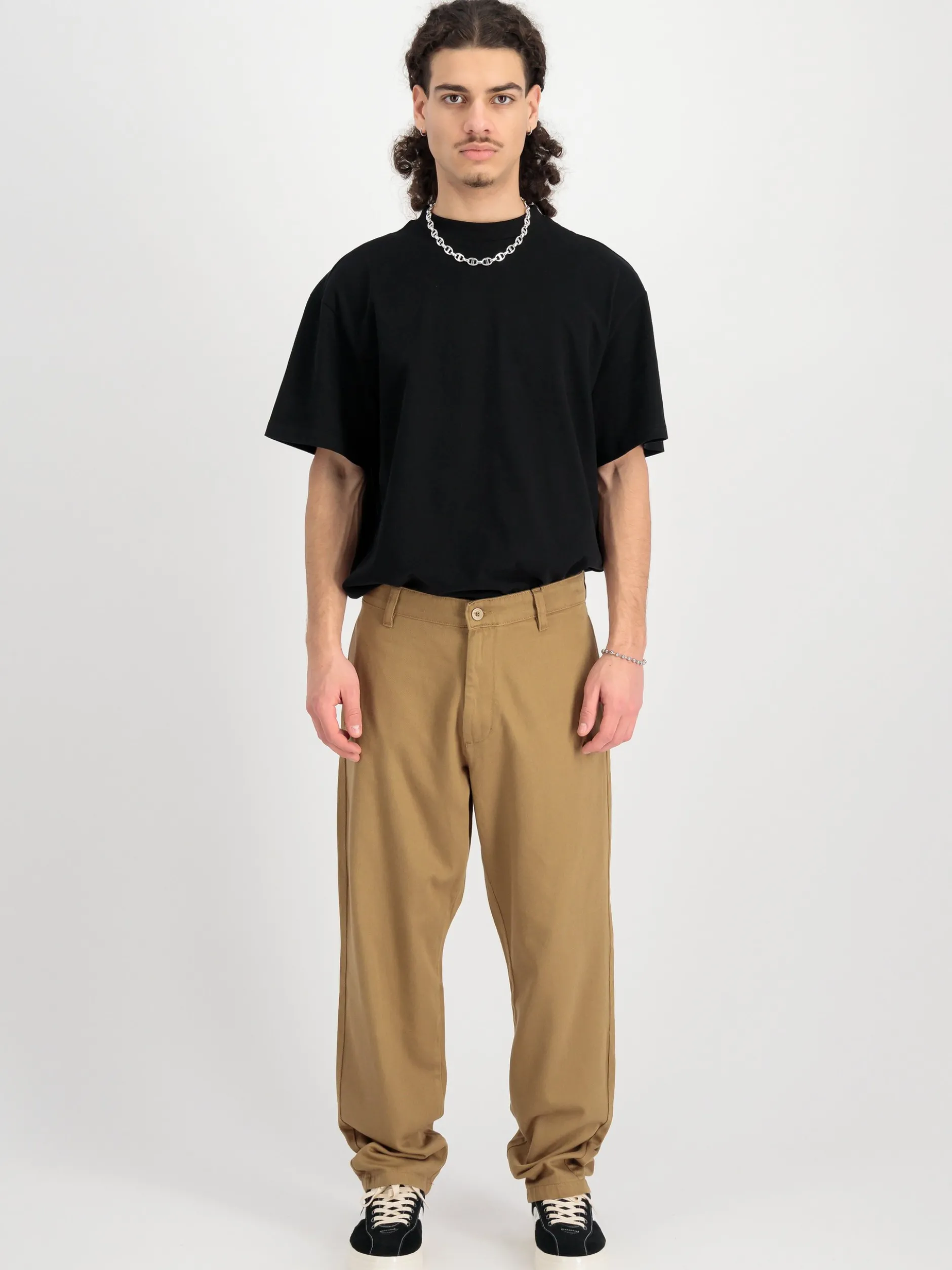 Alpha Industries Herren Hose in gelb