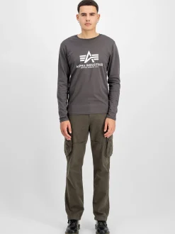 Alpha Industries Herren Hose in grau