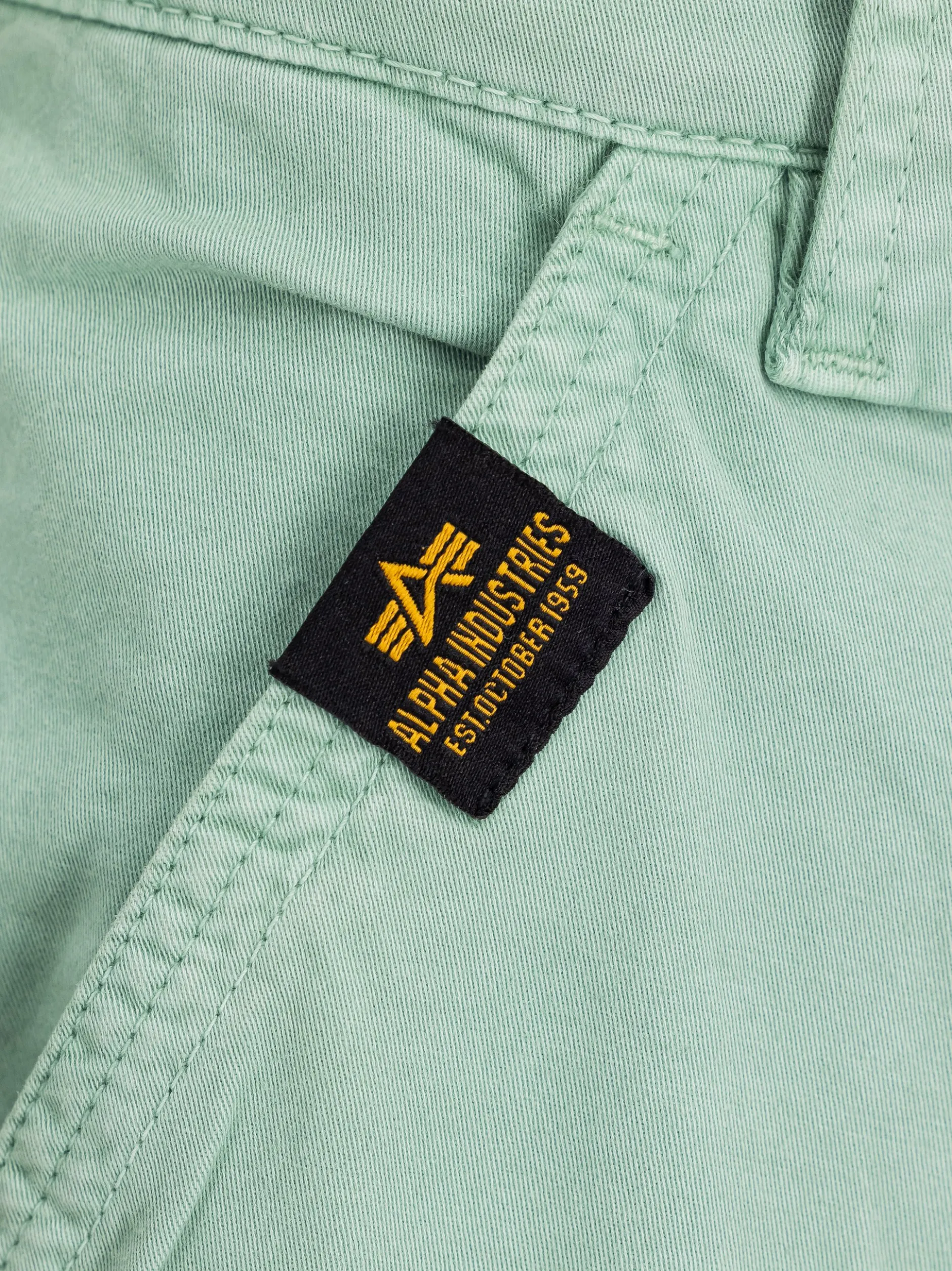 Alpha Industries Herren Hose in mint