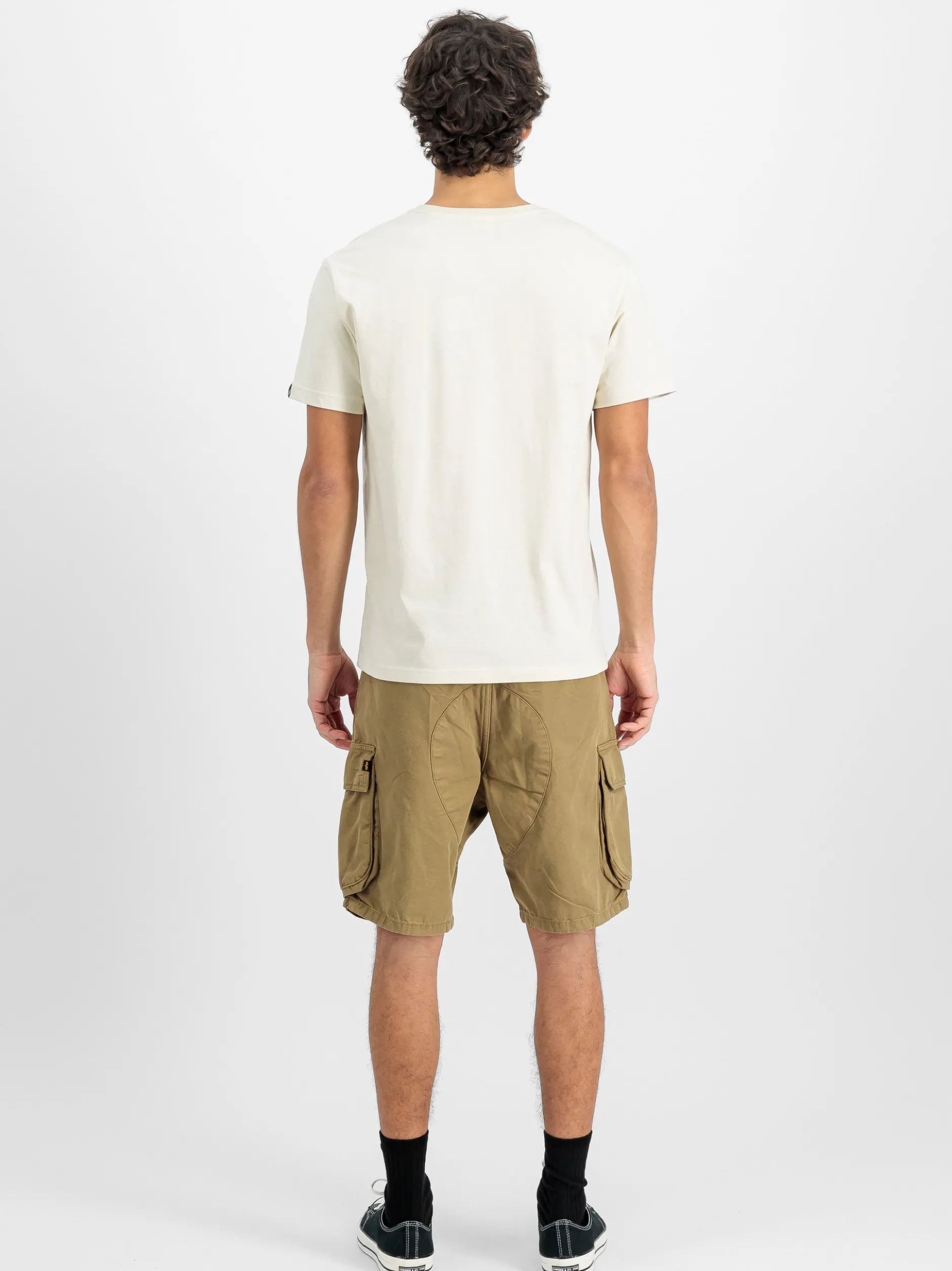 Alpha Industries Herren Kurze Hose in gelb