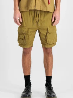 Alpha Industries Herren Kurze Hose in gelb