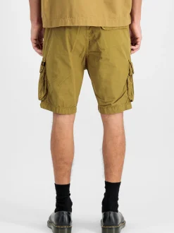 Alpha Industries Herren Kurze Hose in gelb