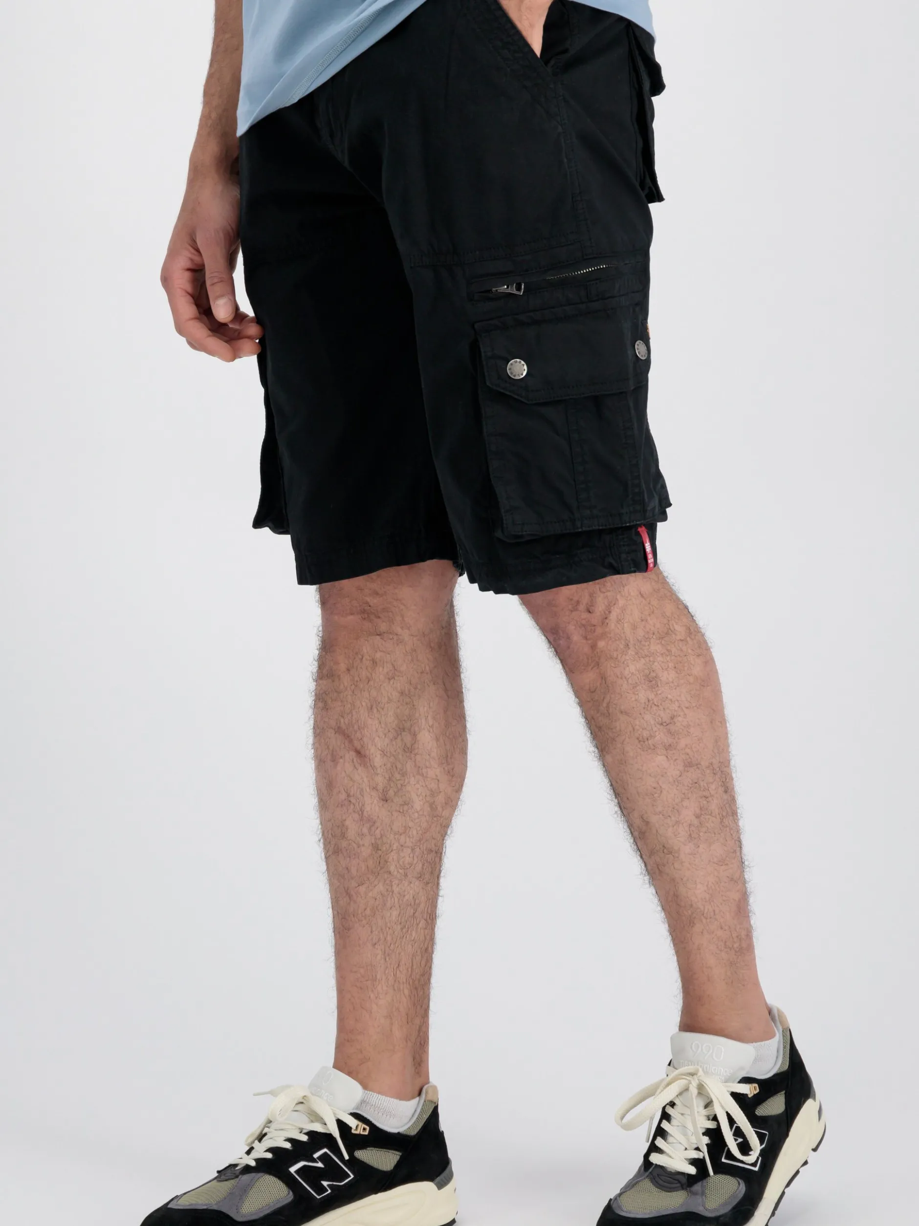 Alpha Industries Herren Kurze Hose in schwarz