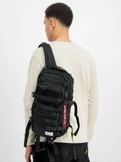 Alpha Industries Herren Rucksack in schwarz