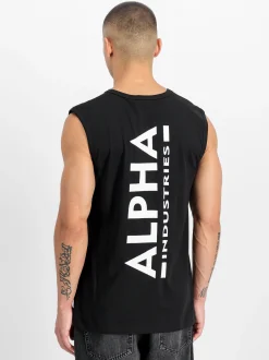 Alpha Industries Herren Tanktop in schwarz