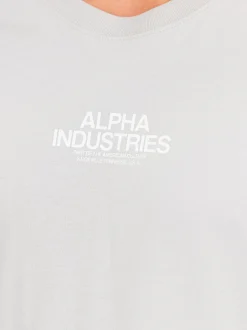 Alpha Industries Herren T-Shirt in hellgrau