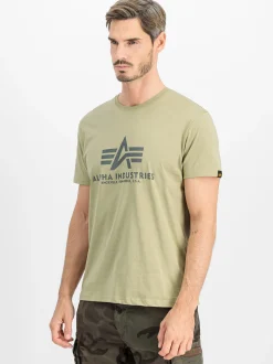 Alpha Industries Herren T-Shirt in oliv