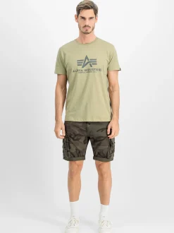 Alpha Industries Herren T-Shirt in oliv
