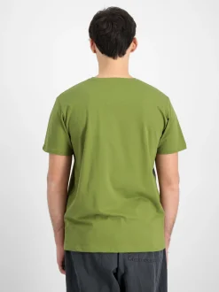 Alpha Industries Herren T-Shirt in grün