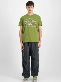 Alpha Industries Herren T-Shirt in grün
