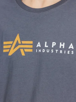 Alpha Industries Herren T-Shirt in anthrazit