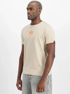 Alpha Industries Herren T-Shirt in beige