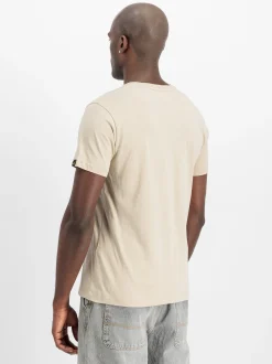 Alpha Industries Herren T-Shirt in beige