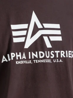 Alpha Industries Herren T-Shirt in braun