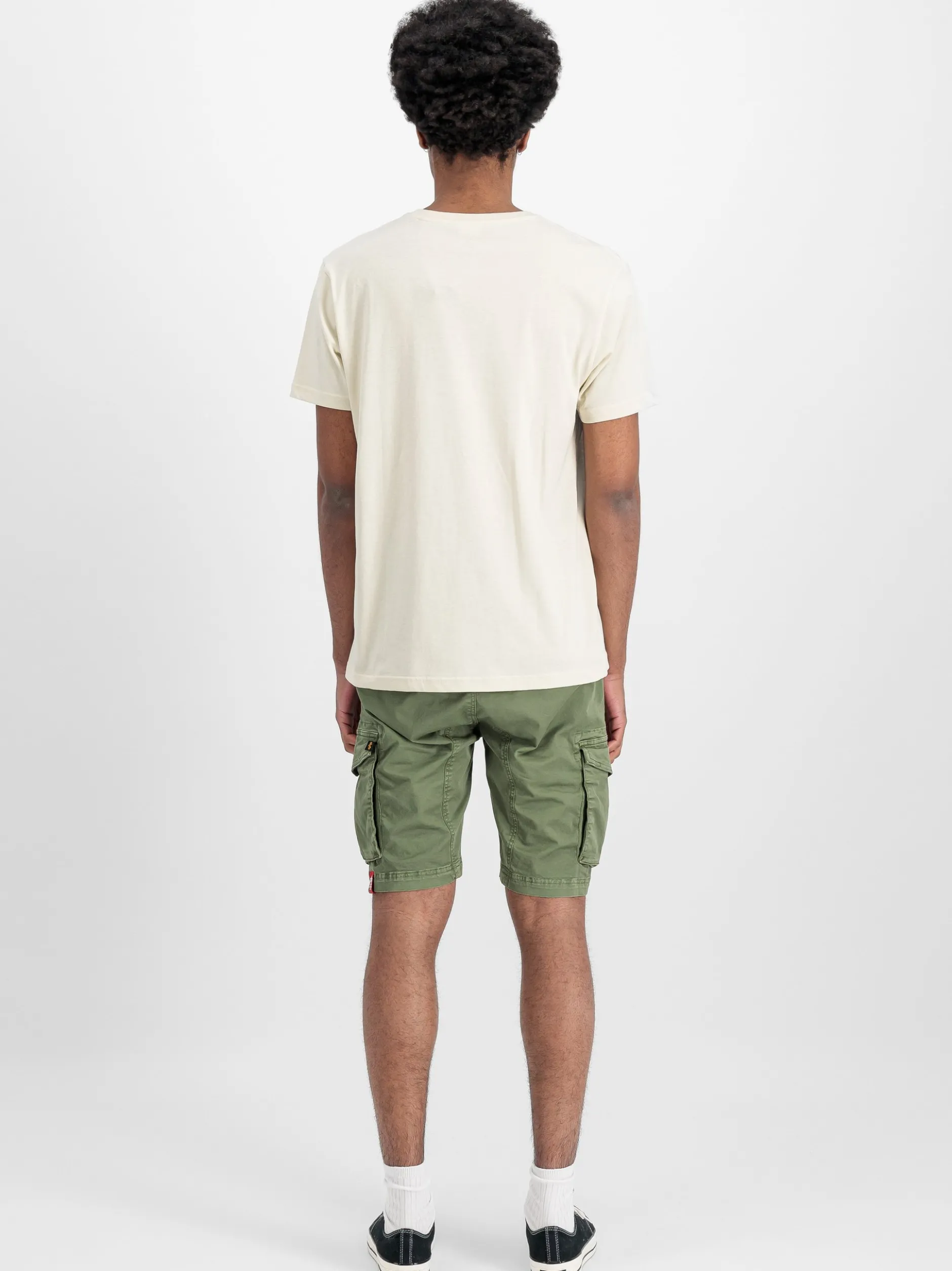 Alpha Industries Herren T-Shirt in ecru