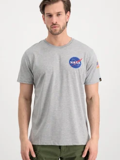 Alpha Industries Herren T-Shirt in grau