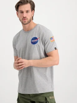 Alpha Industries Herren T-Shirt in grau