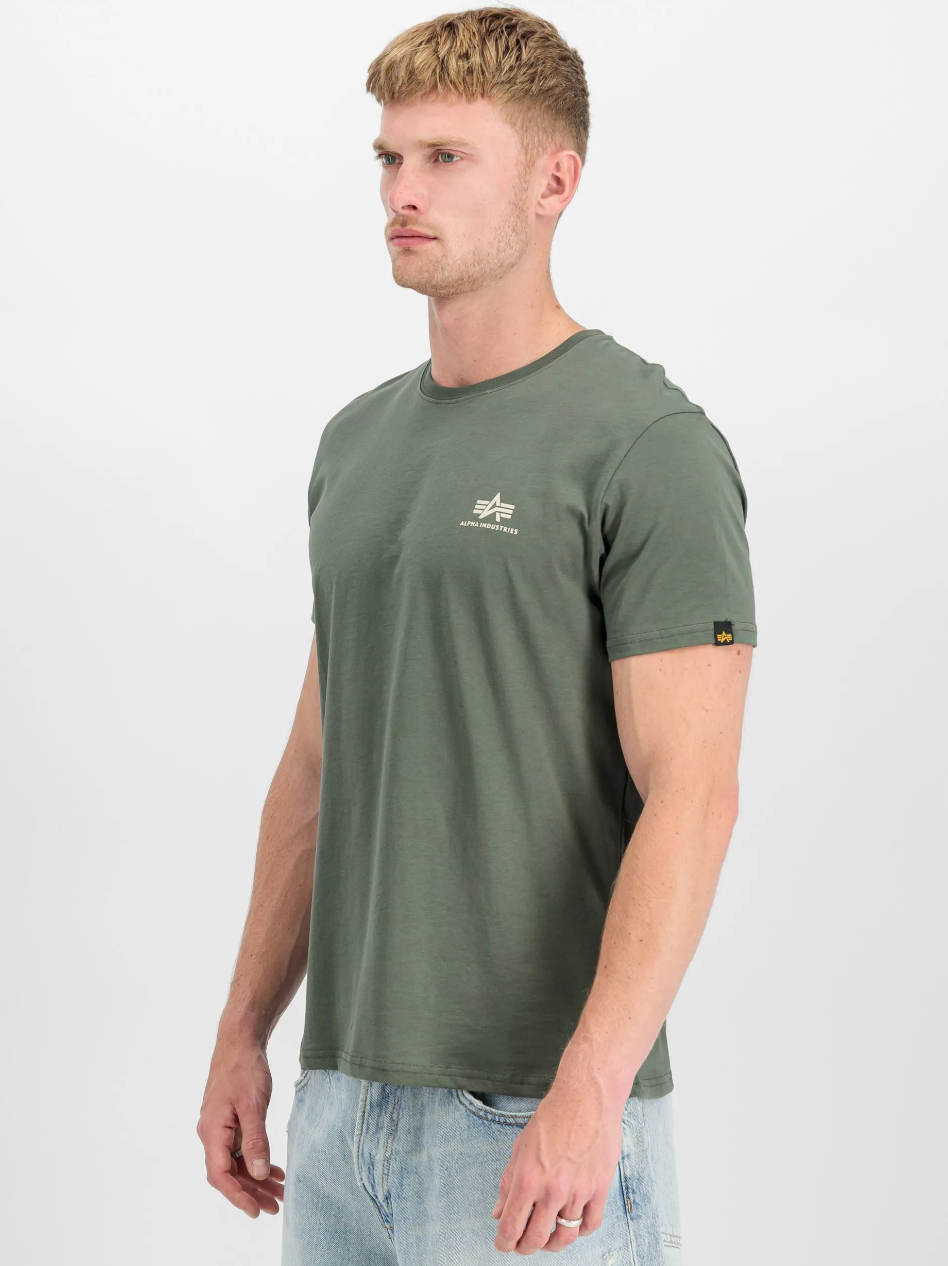 Alpha Industries Herren T-Shirt in grau