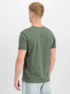 Alpha Industries Herren T-Shirt in grau