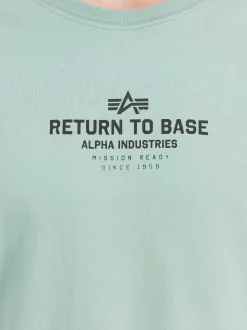 Alpha Industries Herren T-Shirt in grün