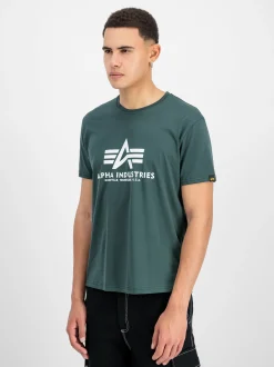 Alpha Industries Herren T-Shirt in grün