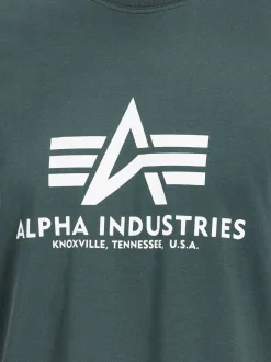 Alpha Industries Herren T-Shirt in grün
