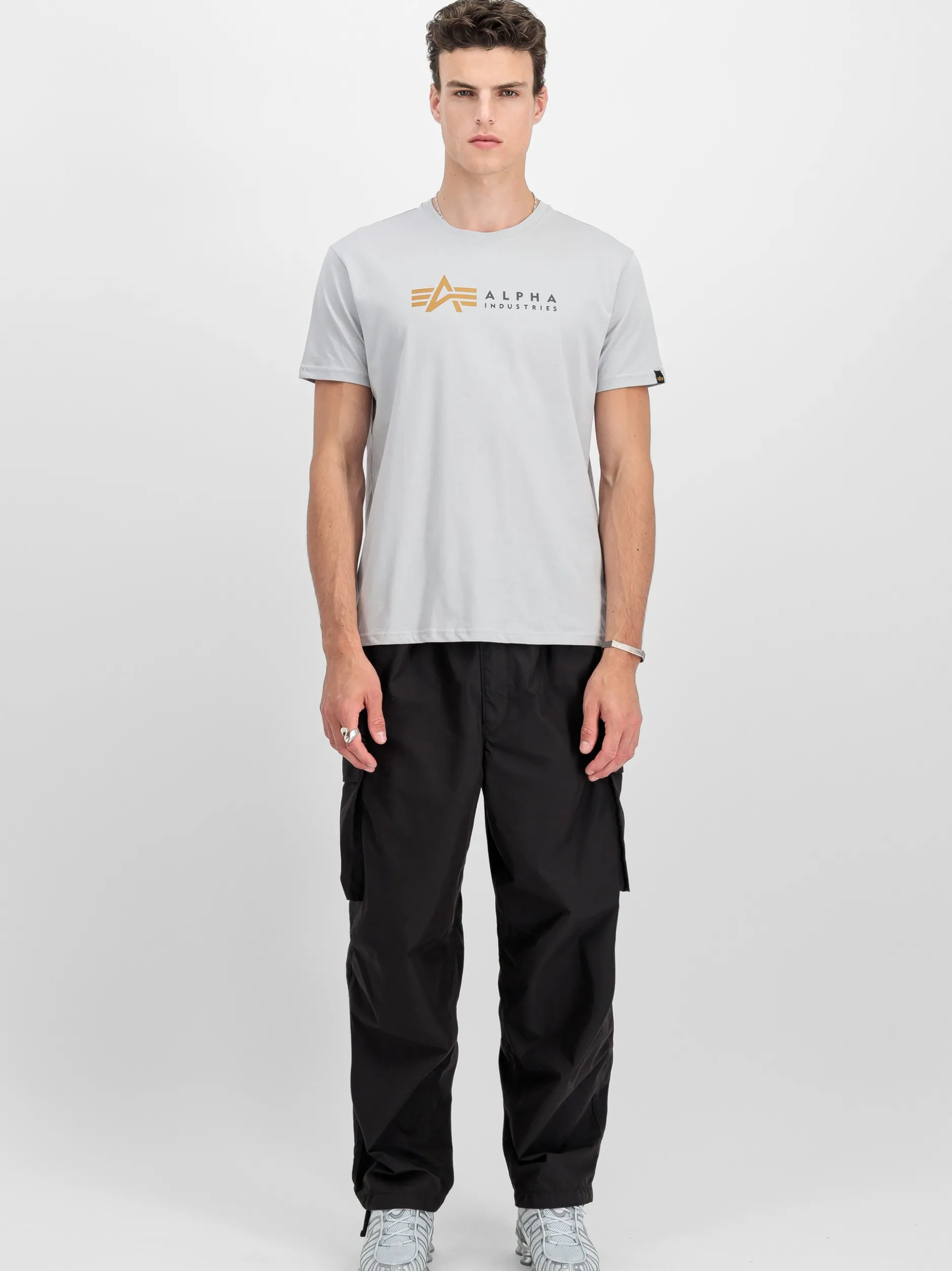 Alpha Industries Herren T-Shirt in hellblau