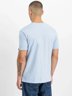 Alpha Industries Herren T-Shirt in hellblau