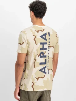 Alpha Industries Herren T-Shirt in khaki