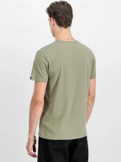 Alpha Industries Herren T-Shirt in oliv