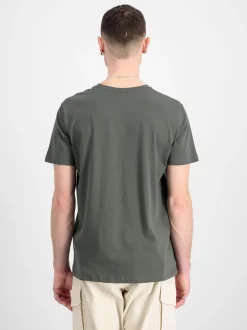 Alpha Industries Herren T-Shirt in oliv