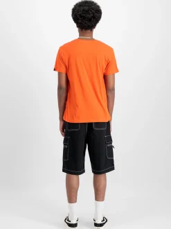 Alpha Industries Herren T-Shirt in orange